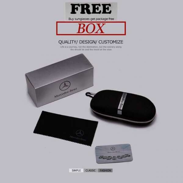 Man Polarized Sunglasses Mercedes Driving Glasses Designer Men WITH BRAND BOX!!!